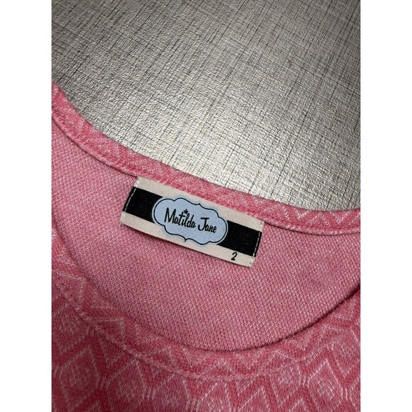 Matilda Jane size 2 House of Clouds Brittany twirl dress Pink Floral Lace - Picture 4 of 5